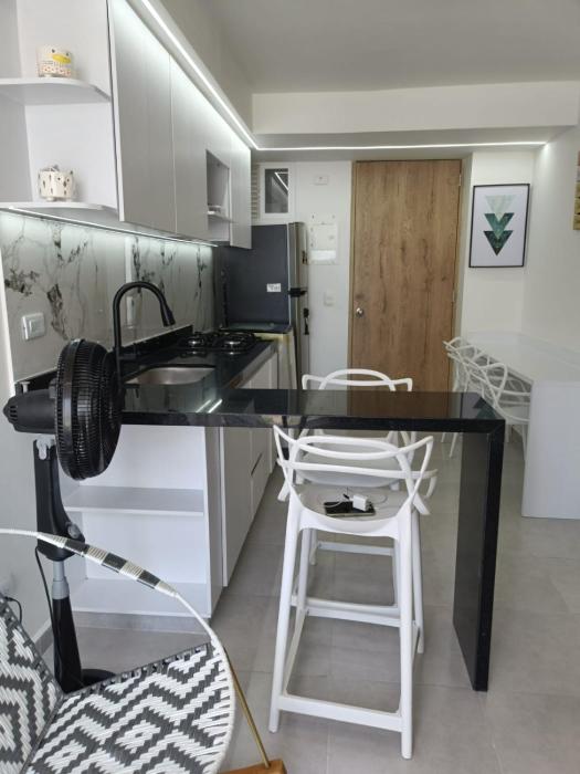 Apartamento en Cartagena amoblado con vista al mar