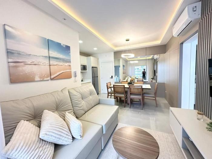 2 Quartos sendo 1 Suíte - Beira-Mar Praia Grande