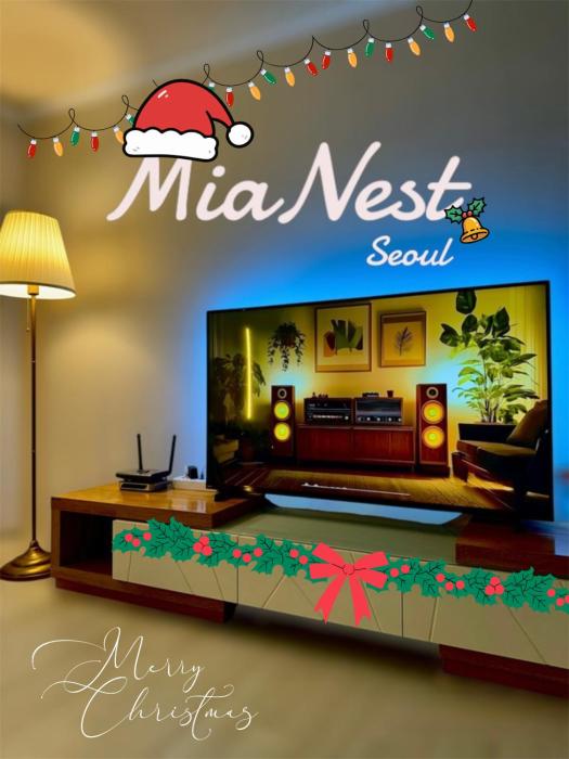 MiaNestㅣNorth SeoulㅣFamily AccommodationㅣFree ParkingㅣHyehwa - Naksan ParkㅣDongdaemunㅣMyeongdong - Namsan TowerㅣSeoul StationㅣBukhansanㅣAirport BusㅣNetflixㅣK-Pop Demon Hunters