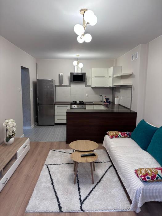 Apartament Nowowiejska, osiedle zamknięte, 24h szybkie zameldowanie!