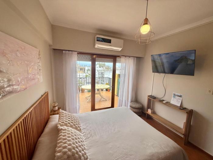 El Reino MdQ - monoambiente con Terraza y Parrilla, opcional cochera