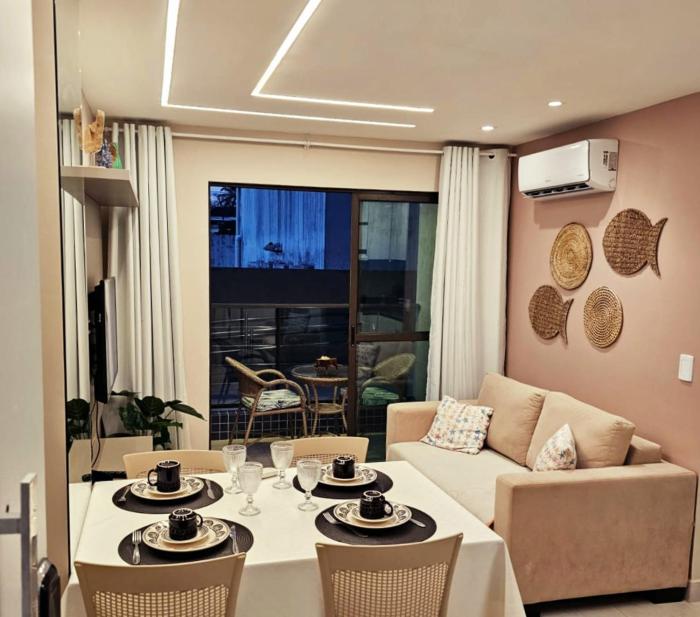 Flat charmoso no Centro de Porto de Galinhas