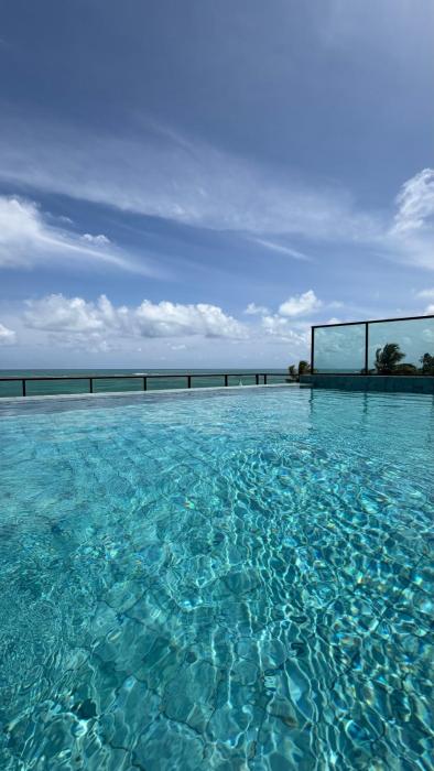 Flat charmoso na beira mar da Praia dos Carneiros Tamandaré