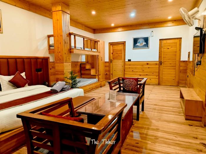 3 BH Apartment with Huge living area and with private balcony and open area By The Tikker