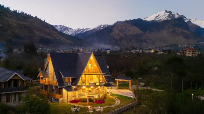 Mary Chalet centrally air conditioned