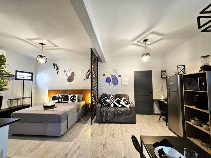 Loft Fantástico Enxoval Completo Novo Conceito em Hospedar