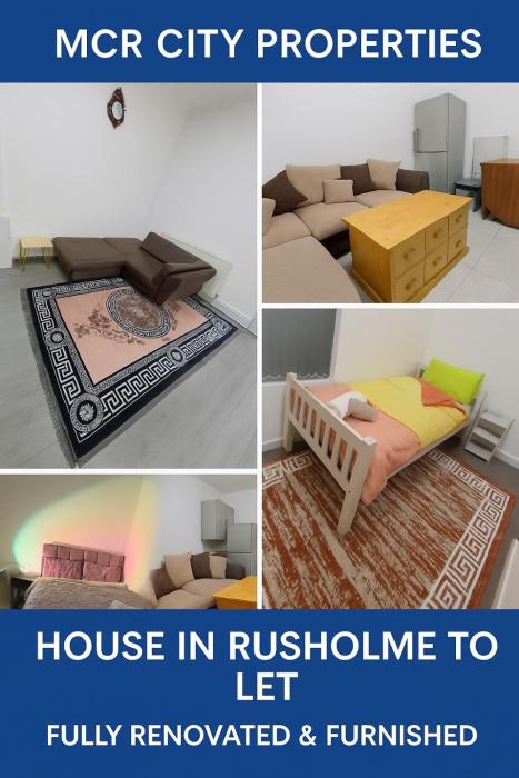 Manchester Cosy Stay - Fresh New Double bedroom Sleeps 3 Guests