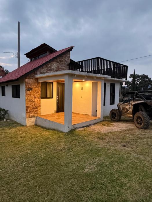 Cabañas lindo amanecer