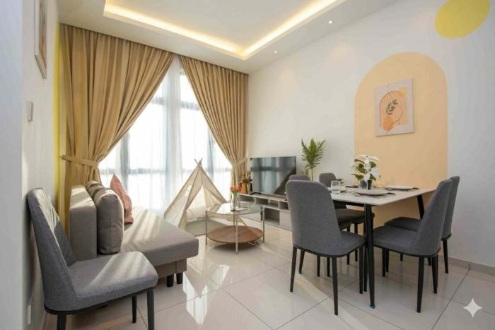 2BR Apt Space Residency near KSL CIQ JB