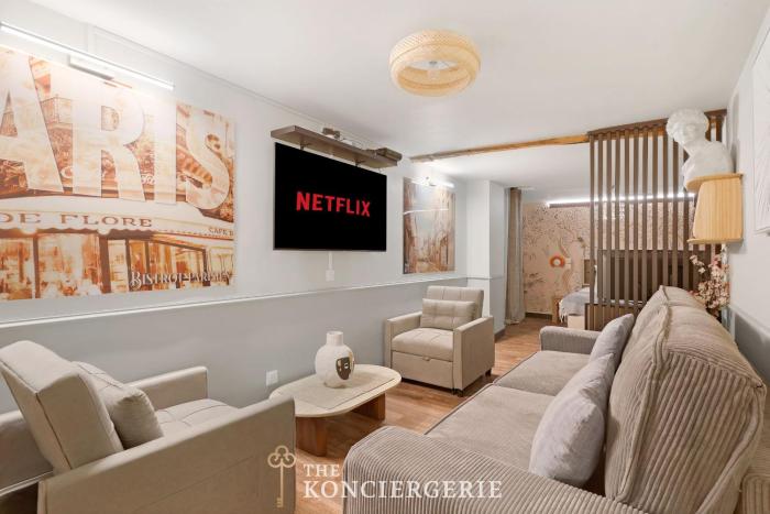 Elegant pied a terre proche de republique