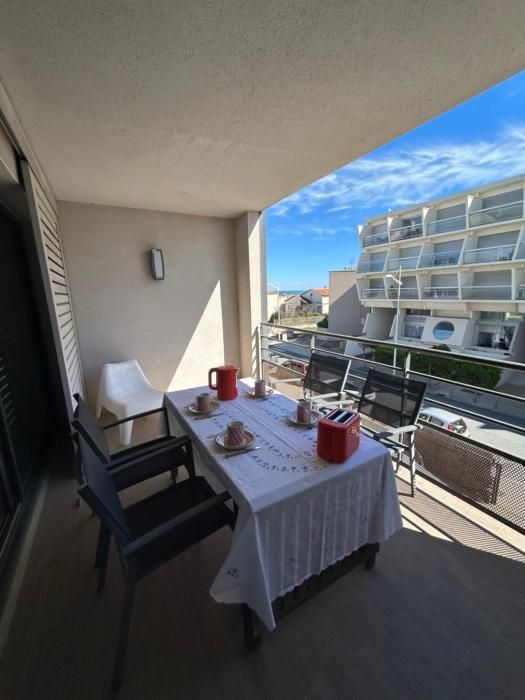 Carnon Appartement cosy 2 chambres accès direct plage