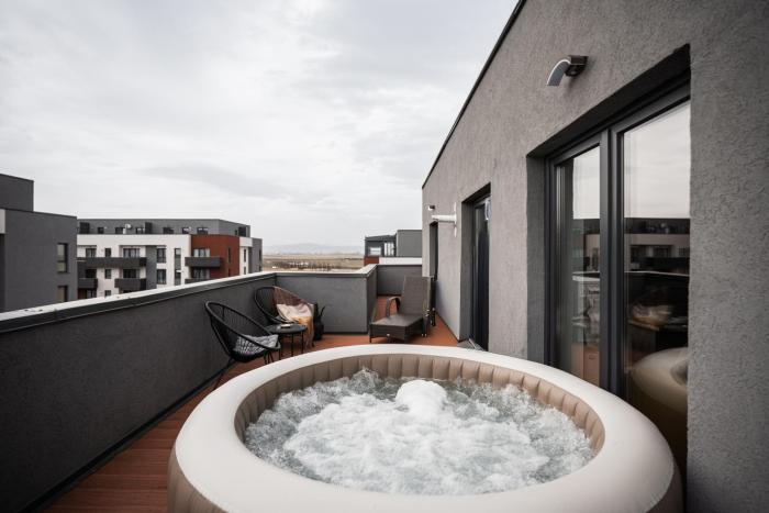 Skylark - Oslo Penthouse with Jacuzzi & Mountain