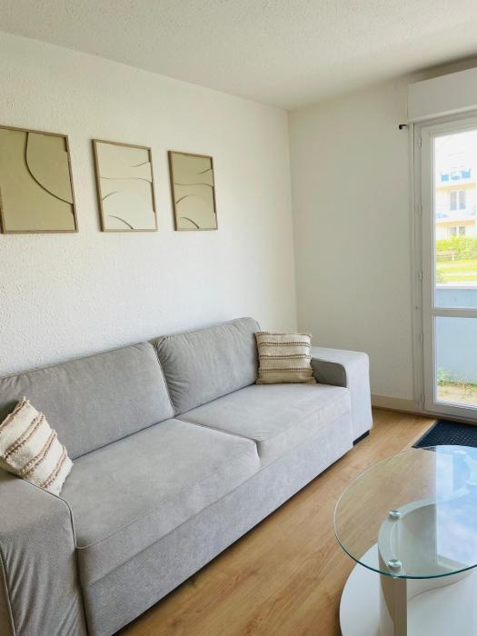 Appartement RDC meublé avec 2 chambres