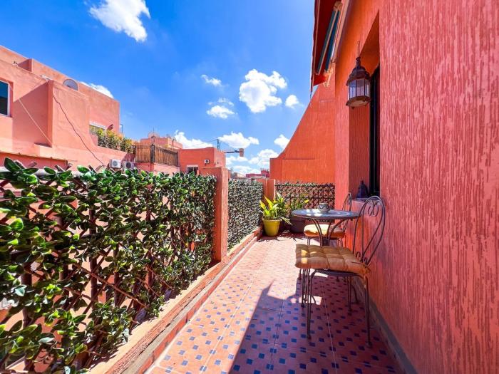 Appartement cosy avec terrasse & parking inclus