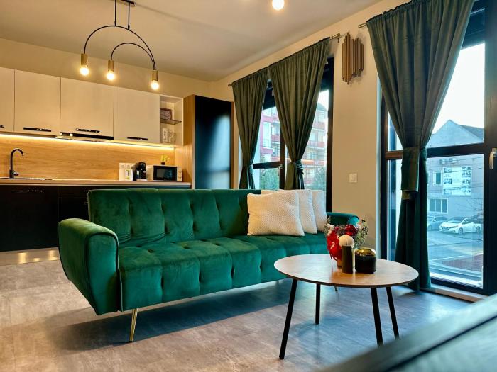 Transylvanian Sunny Apartment - Sleeping and Living Premium Experience