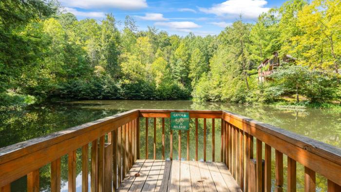 Lakeside Cabin w Hot Tub Fireplace Near Dollywood Trails Smoky Shores Retreat by AvantStay