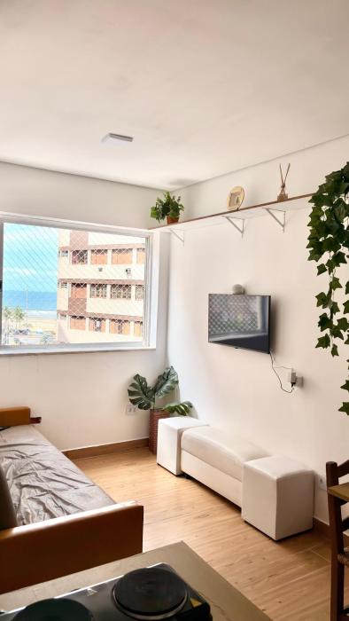 Vista MAR, Garagem, AC, Alexa, enxoval completo