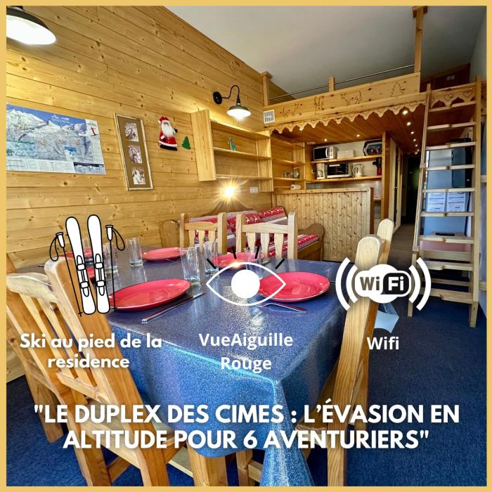 Duplex des Cimes - Ménage inclus - Ski IN-OUT - Arc 2000 - La conciergerie du Varet
