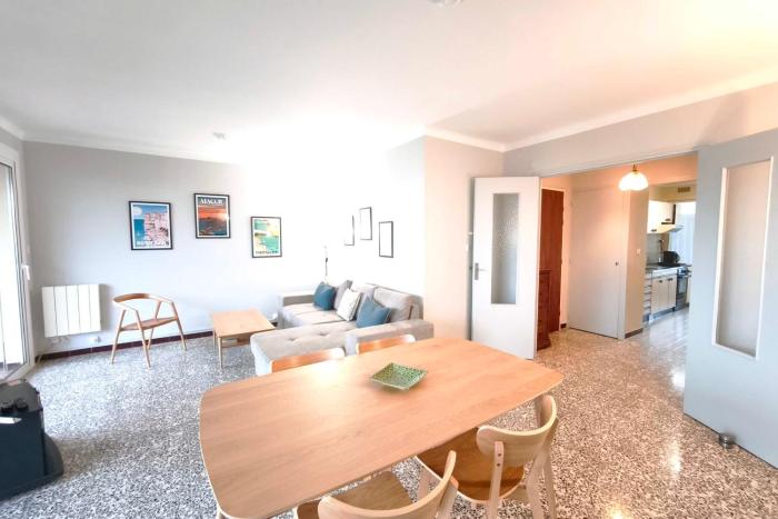 Bright apartment with balcony in Ajaccio