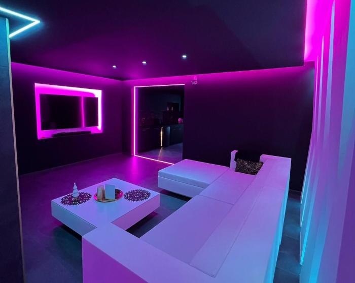 Suite Privée Romantique - Jacuzzi & Hammam