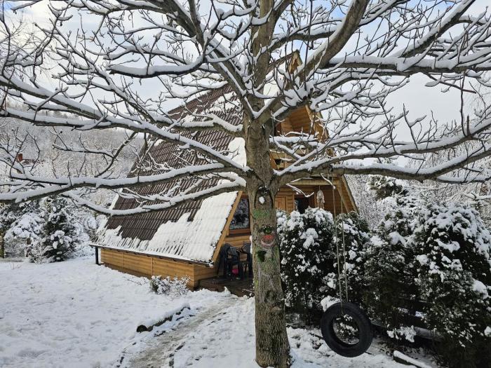 LESNA CHATA - jestesmy 15km od Energylandii, domek wolnostojacy, Beskid Maly