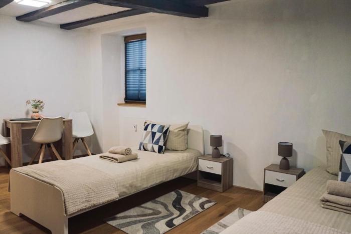 Mosel apartment near Koblenz, 2 single beds K37