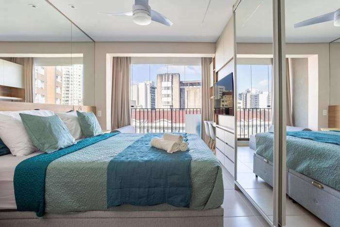 Studio You Vila Mariana | Piscina Rooftop e Gym