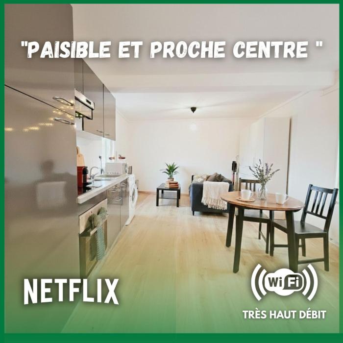 Appartement paisible proche centre