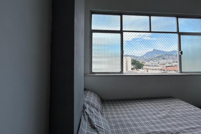 Apartamento no Rio de Janeiro com vista para o Cristo Redentor