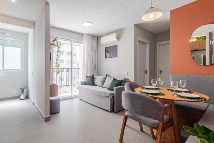 JF125 Apartamento Moderno com Vaga Próx Aclimação Cambuci