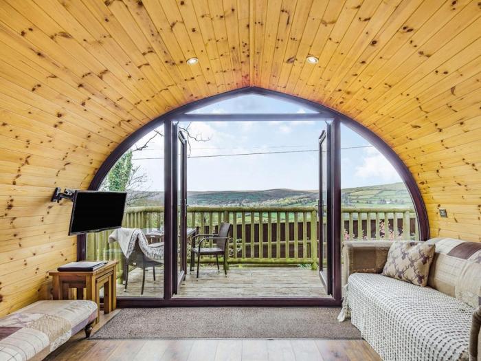 The Pod overlooking Dartmoor