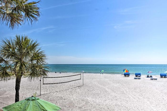 Private Balcony with Gulf Views Indian Shores Condo