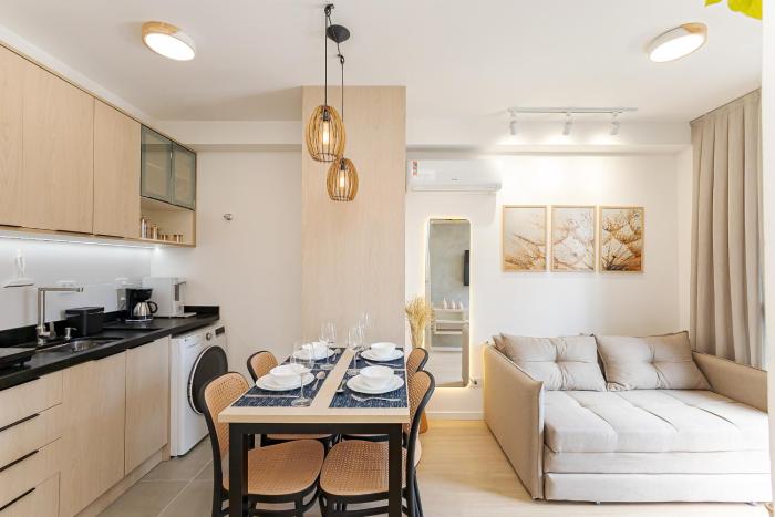 Lar & Aconchego Piscina, Academia e Coworking