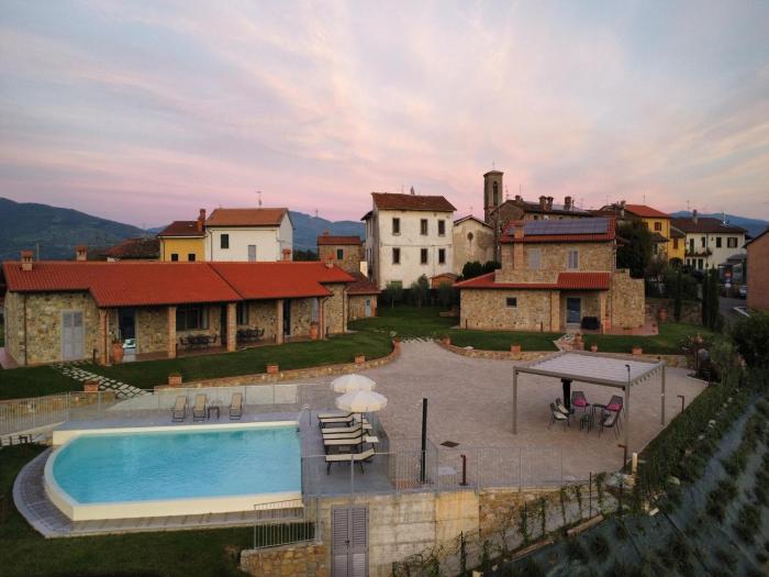 Inviting apartment in Poppi with patio