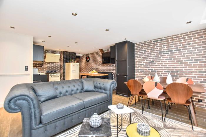 Charming 3BR apt- Montorgueil République