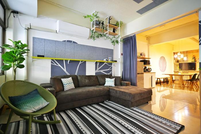 Blue Theatre Near Nimmanhaemin Road and Old City