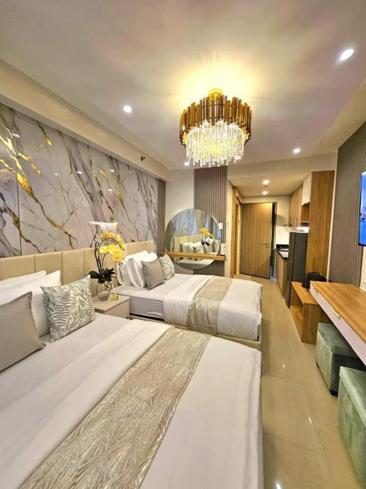 Mk luxury suite Moa staycation twinbed