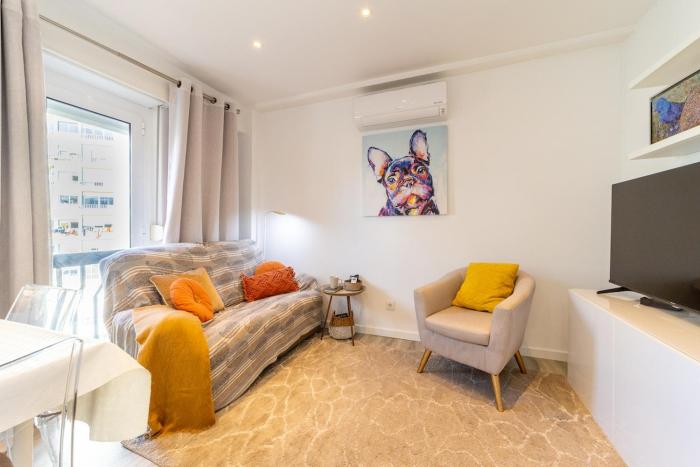 Elegant 2 Bedrooms Apartment with Balconies in Lisbon