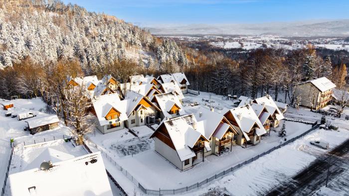 Apartament Karmel blisko stoku narciarskiego Karpatka, z balkonem i kominkiem