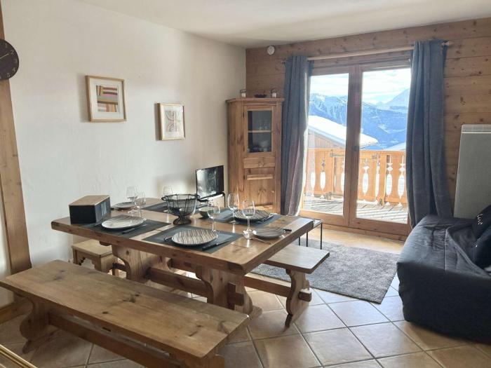 Appartement 3 pièces, skis aux pieds, Les Saisies, 6 pers - FR-1-594-336