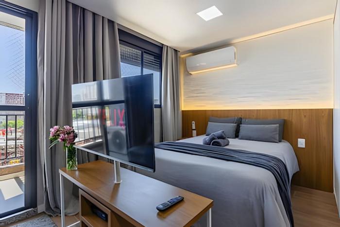 Studio Top, 600m Metrô, Shop Ibira Aeroporto CGH