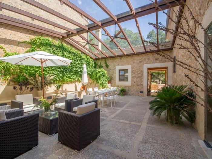 Son Simo Vell Pool & Vineyard Views