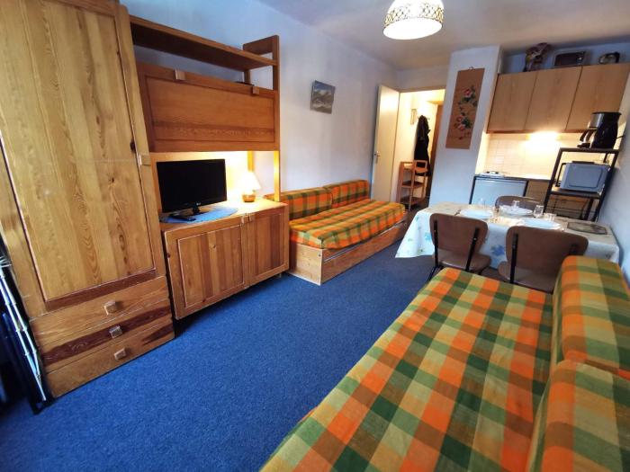 Studio au pied des pistes avec balcon aux Adrets-Prapoutel - FR-1-771-15