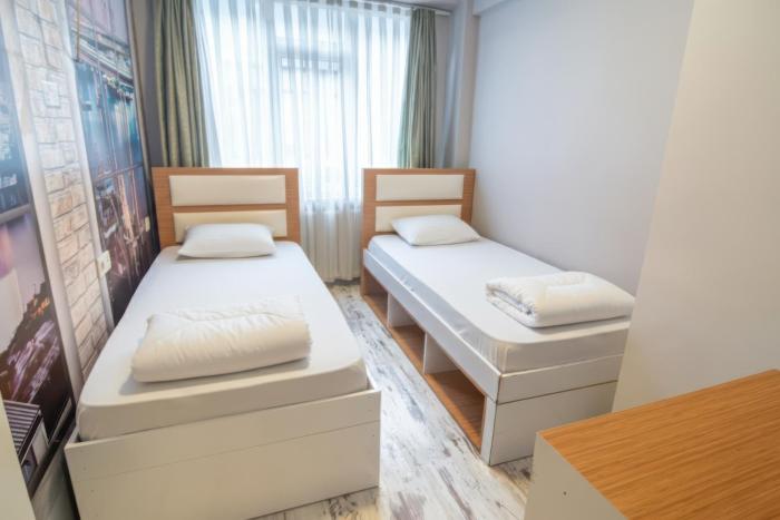 Central apart at Beşiktaş 2bdr with 3 single bed