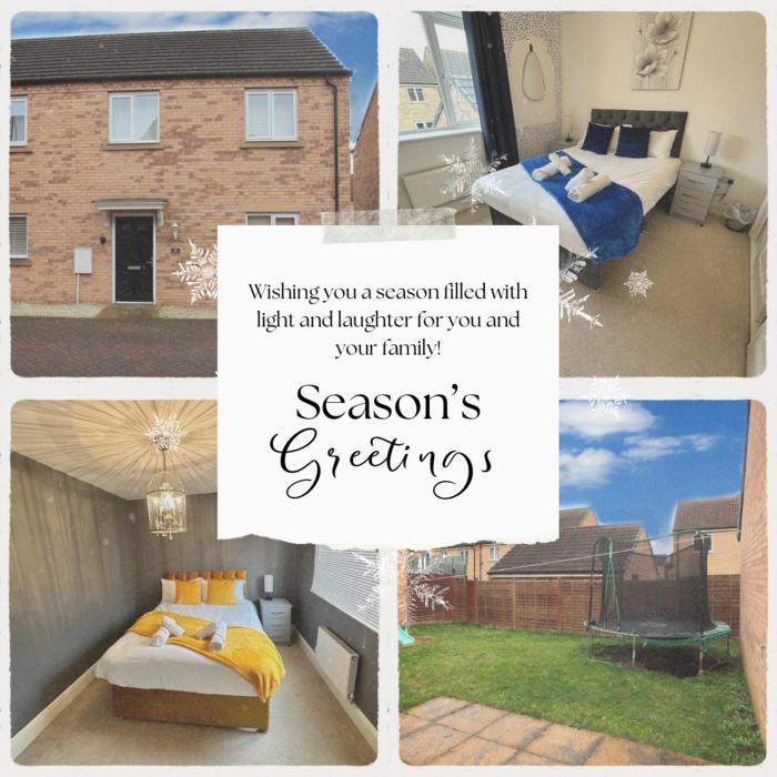 Spacious & Modern Retreat Garden Free Parking!