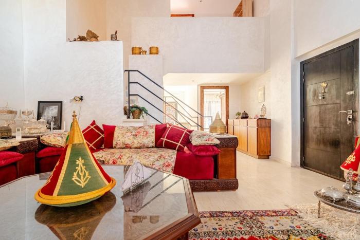 Duplex romantique Esprit palais à Gueliz