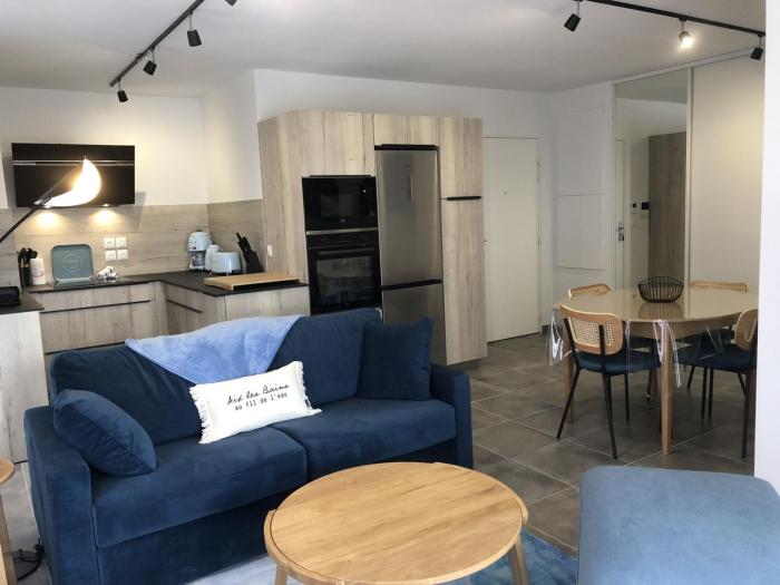 Appartement T3 63 m2 le Soen vue lac 2 chambres parking et terrasse vue lac