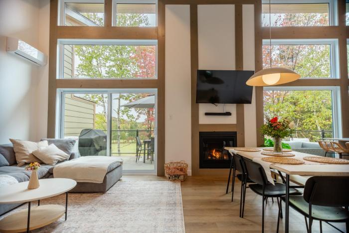 Balcon303 - Terrasse sur le golf Adstock,ski & rando