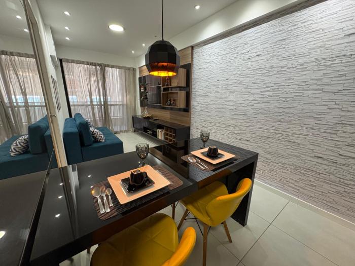 Apartamento quarto e sala Edifício Time - 1105
