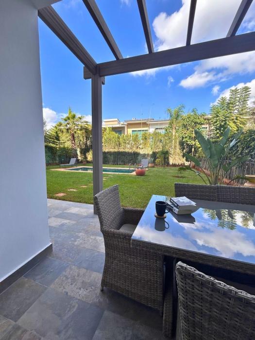 Elegant cocoon-private pool Bouskoura Green City